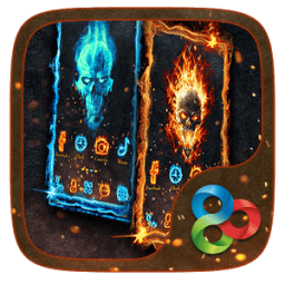 Skulls Go Launcher Theme иконка