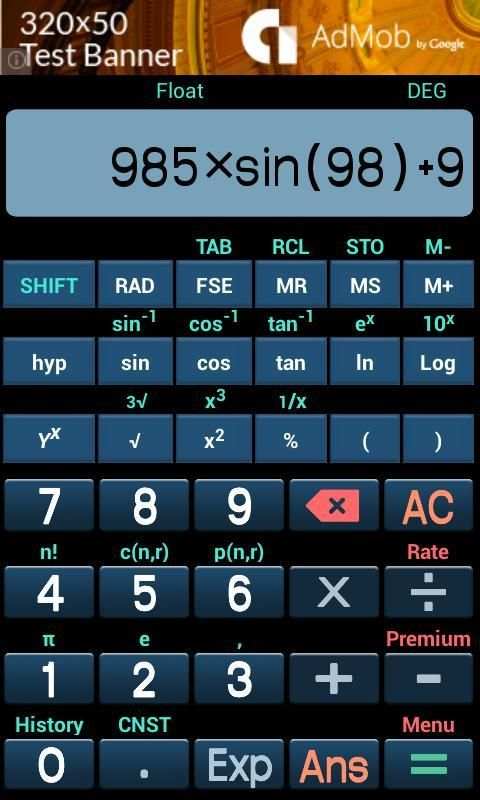 Scientific Calculator скриншот 6