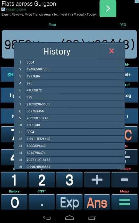 Scientific Calculator скриншот 4
