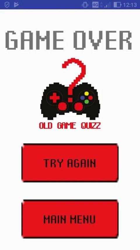 Old Game Quizz screenshot 1