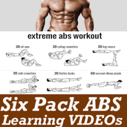 Six Pack ABS Exercise Workout VIDEO App icon