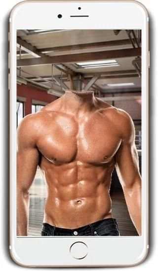 Bodybuilding Photo Editor скриншот 1
