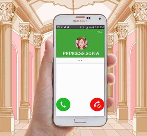 Fake Call From Princess Sofia 2 تصوير الشاشة