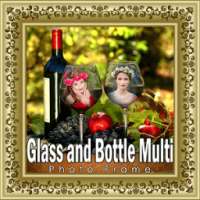 Glass and Bottle Multi Photo Frames on 9Apps