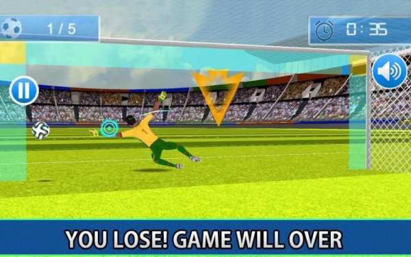 Soccer World Goalkeeper Game Football League screenshot 2