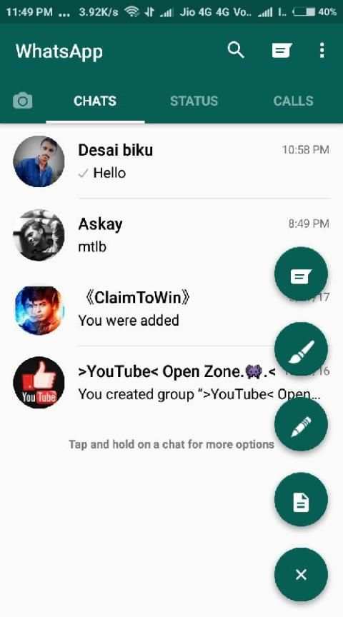 gbwhatsapp apk screenshot 2