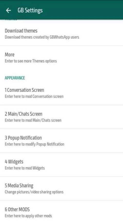 gbwhatsapp apk screenshot 3