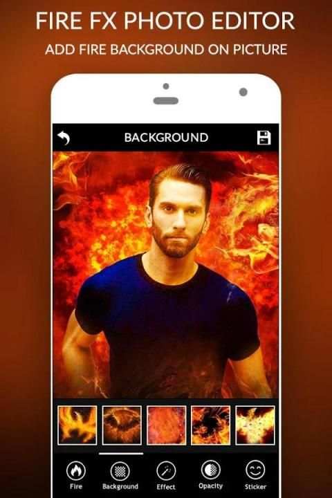 Fire Fx Movie Photo Editor скриншот 5