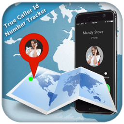 True Id Caller Name Location أيقونة