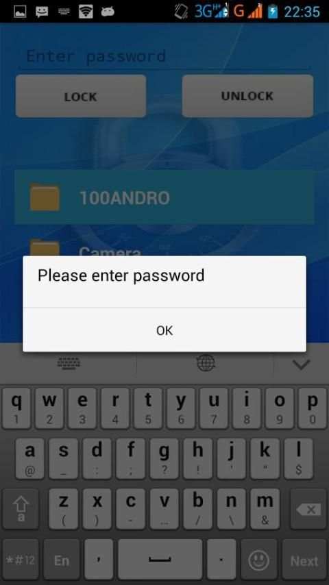File Locker स्क्रीनशॉट 2