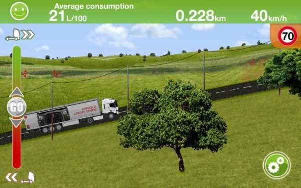 Truck Fuel Eco Driving स्क्रीनशॉट 2