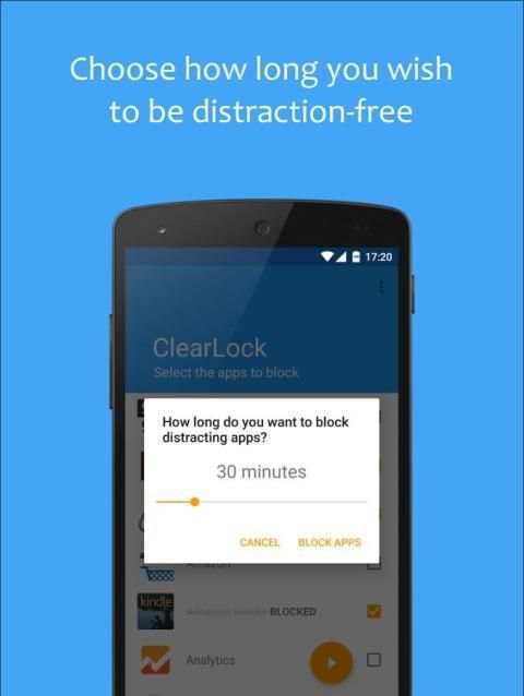 ClearLock: block distractions! screenshot 2