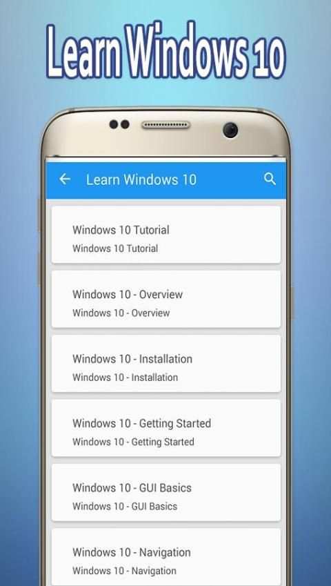 Learn Windows 10 screenshot 4