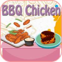 cooking bbq chicken - cooking games logo
