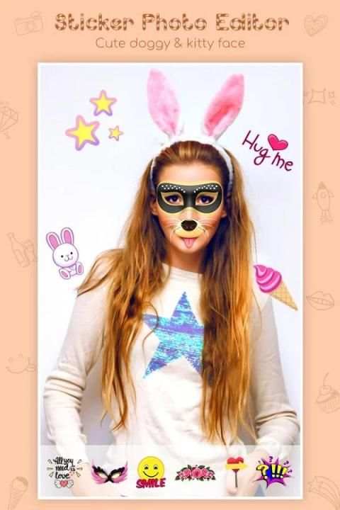 Stickers Photo Editor : Stickers & Snap Photo Edit screenshot 1
