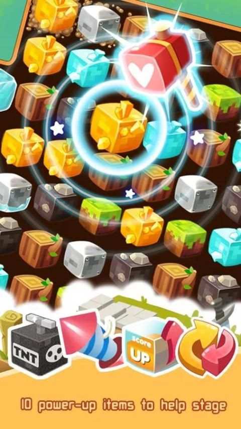 Mine Crush : MINE VILL Friends screenshot 4