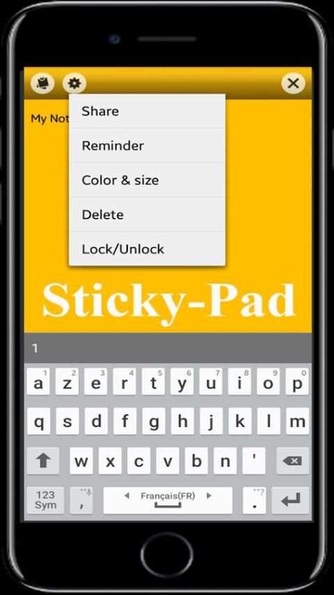 Sticky Pad - Sticky Notes स्क्रीनशॉट 3