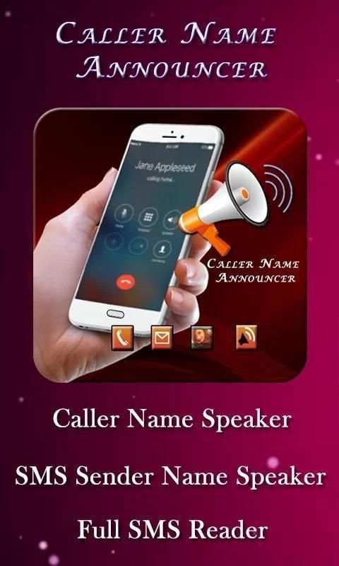 Caller Name Speaker 2017 screenshot 1