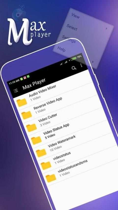 Max Video Player 5 تصوير الشاشة