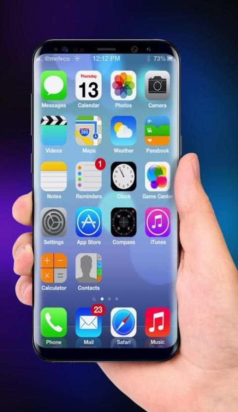 Pro Launcher Iphone X & Iphone 8 "FREE" 2 تصوير الشاشة