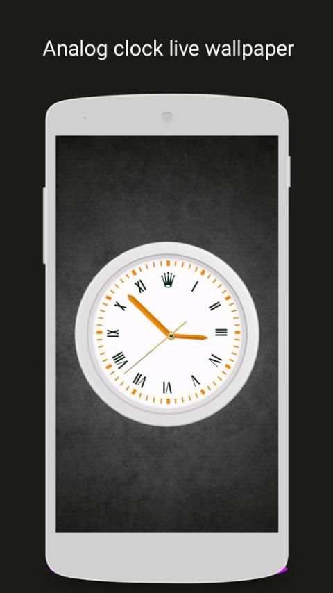 Analog Clock – Live Wallpaper 5 تصوير الشاشة