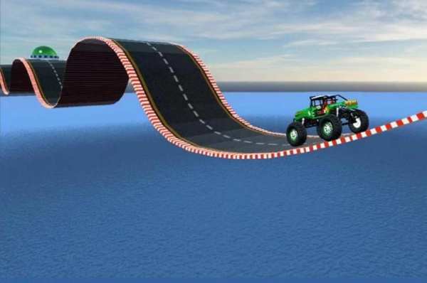 Monster Car Tracks Challenge स्क्रीनशॉट 2