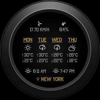 Watch Face - Rattle Interactive 6 تصوير الشاشة