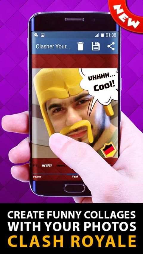 Clasher Face For Clash Royale screenshot 1