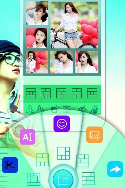 Collage Maker - PicMix Photo स्क्रीनशॉट 4