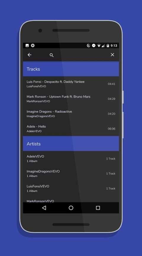 Echo Music Player स्क्रीनशॉट 6