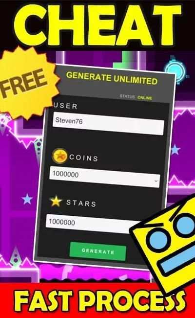 cheat geometry dash prank! 1 تصوير الشاشة
