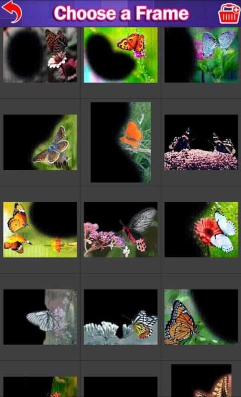 Butterfly Photo Frame 2016 स्क्रीनशॉट 1