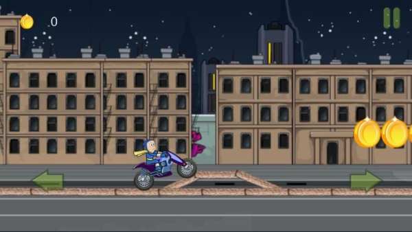 Ninja Hatori motorbike screenshot 4
