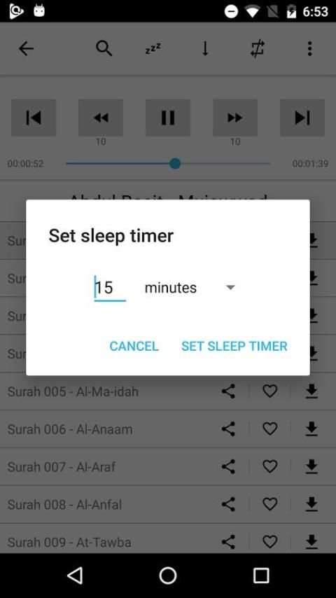 Quran Central - Large Quran Audio App screenshot 12