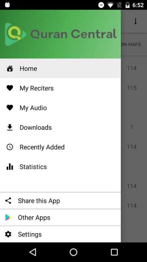 Quran Central - Large Quran Audio App screenshot 16