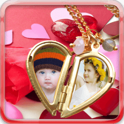 New Love Locket Photo Frame आइकन