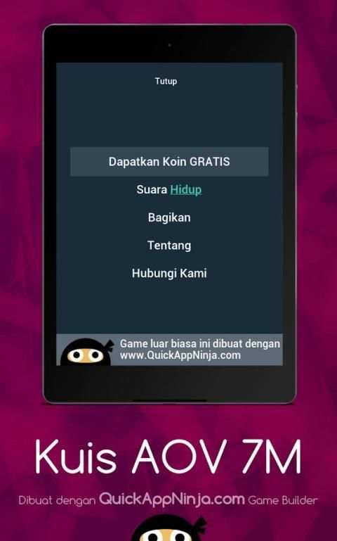 Kuis AOV 7M screenshot 1