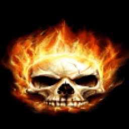 Fire Skull live Wallpaper icon