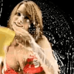 Sexy Girl Cleaning Phone LWP icon