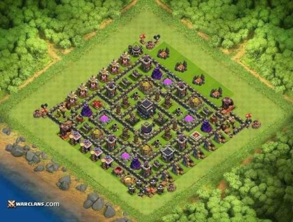 Hybrid base layouts coc screenshot 1