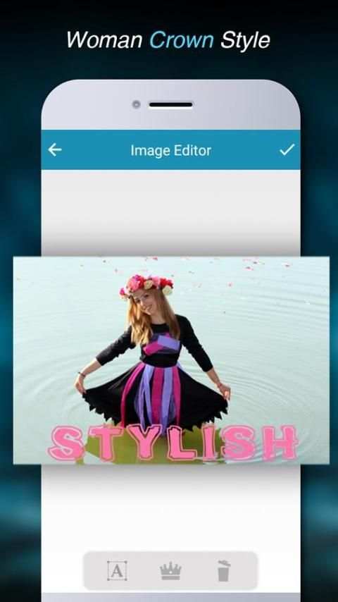 Flower Crown Photo Editor screenshot 1