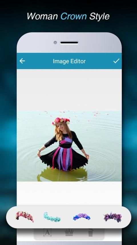 Flower Crown Photo Editor screenshot 4