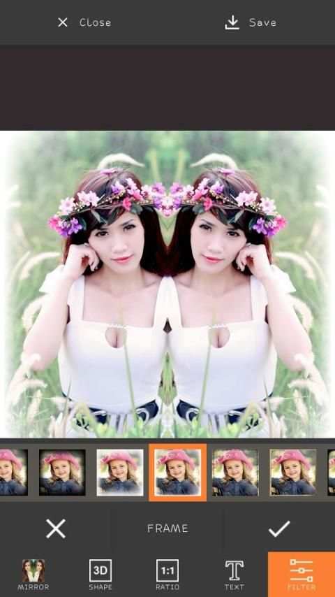 Mirror Photo Frame & Collage 5 تصوير الشاشة