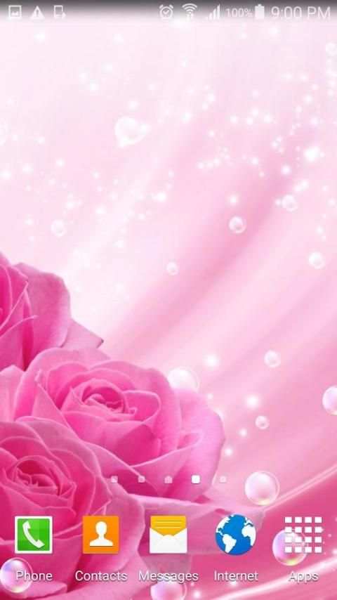 Rose Live Wallpaper स्क्रीनशॉट 3
