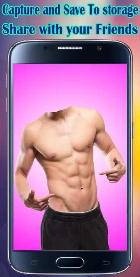 Bodybuilder Suit Face Changer screenshot 1