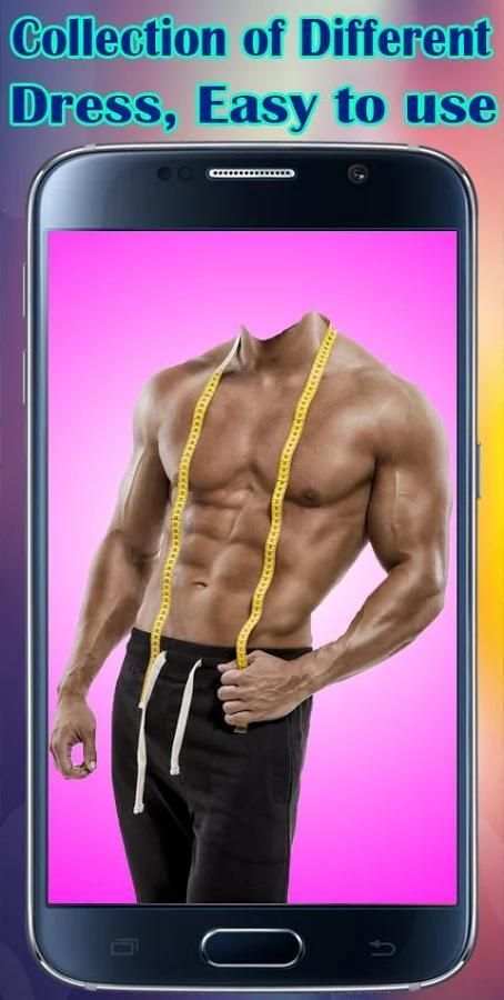 Bodybuilder Suit Face Changer screenshot 2