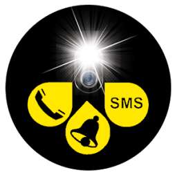 Flash Alert On Call SMS &amp; Notification أيقونة