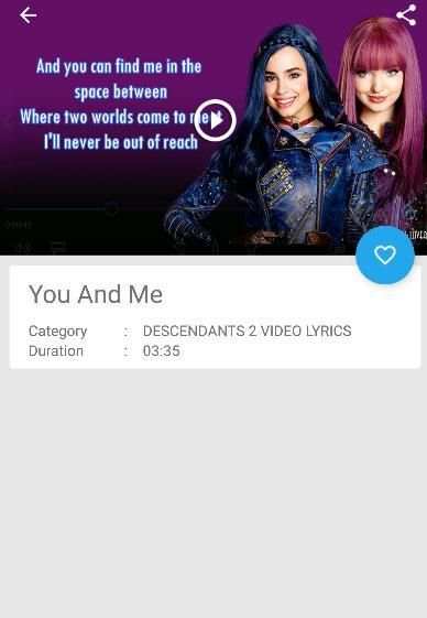 DESCENDANTS 2 VIDEO LIRYCS 2 تصوير الشاشة