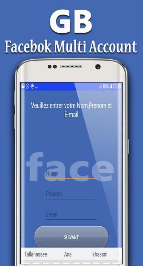 GB Facebok скриншот 1