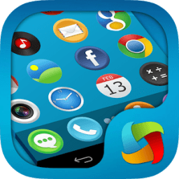 Button Mega Launcher Theme أيقونة